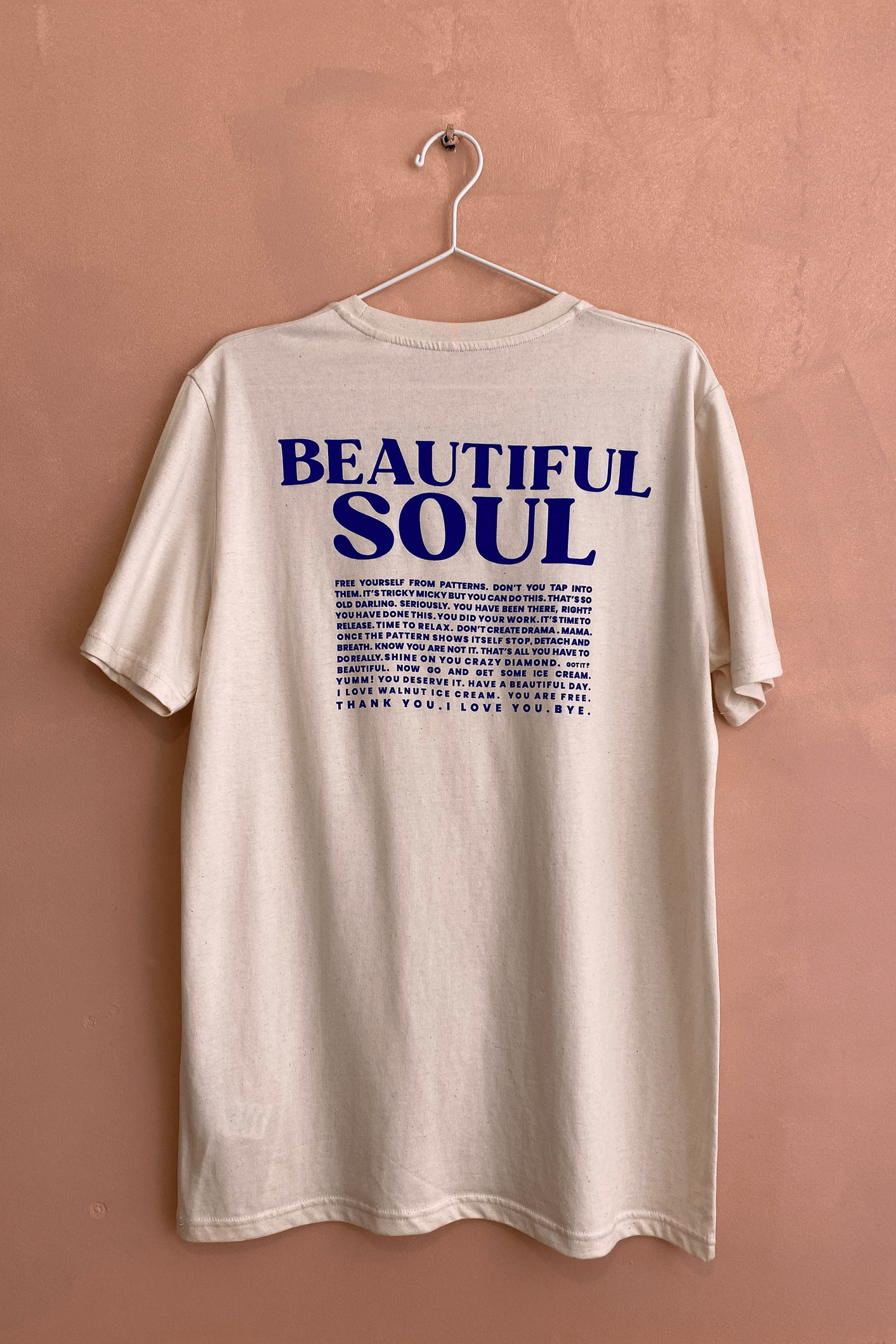 T-Shirt - Beautiful Soul- offwhite