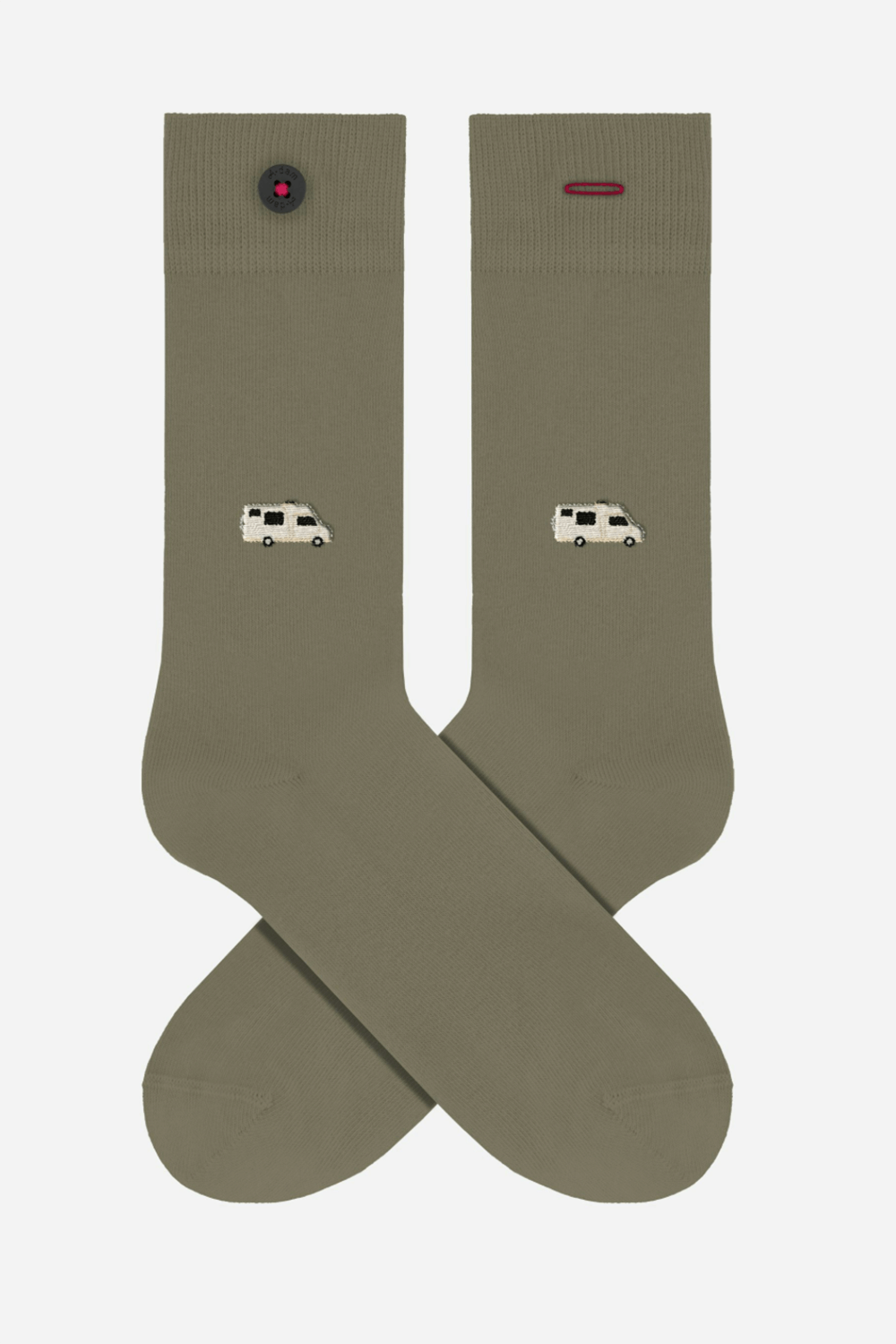 Socke - Camper - green