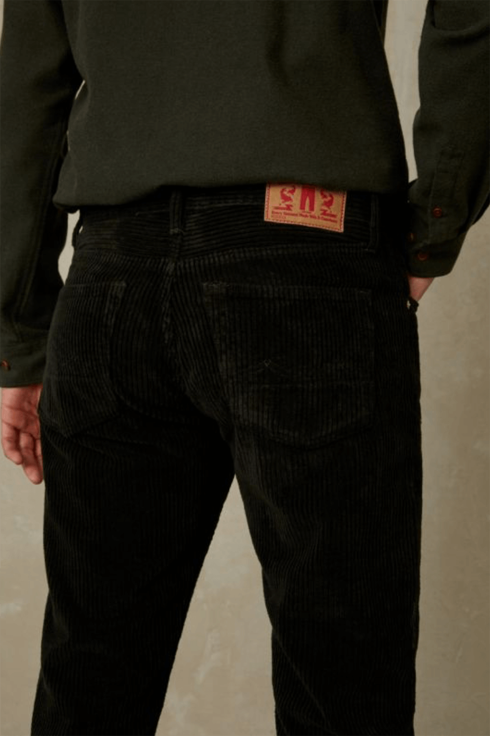 Cordhose - Silvio - Deep Forest Cord- Dunkelgrün