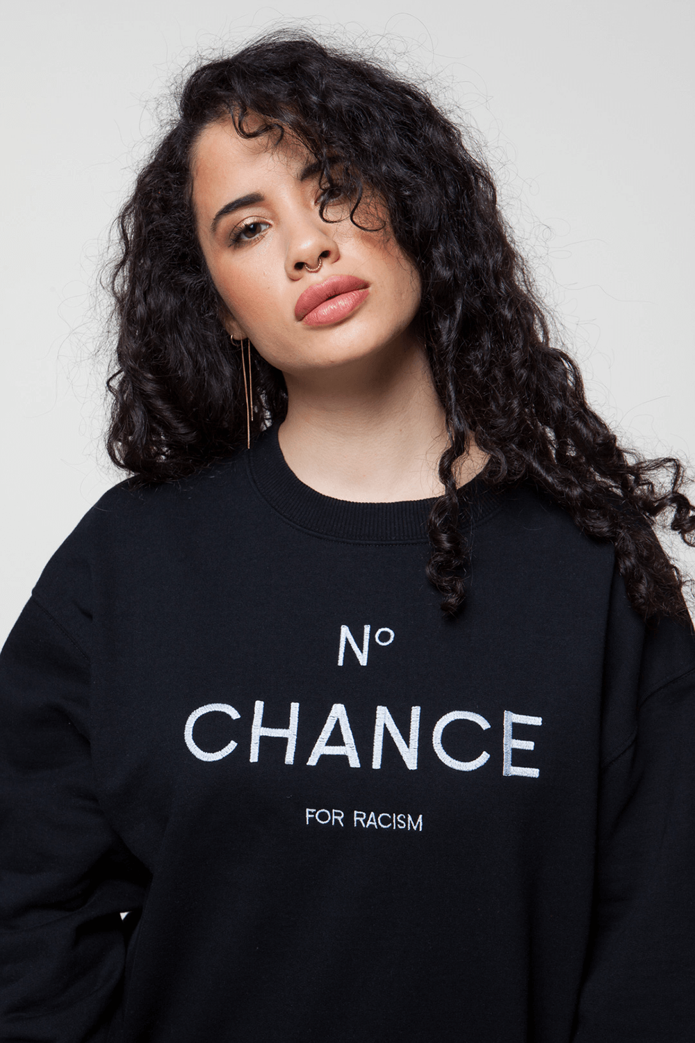 Pullover - No Chance - schwarz
