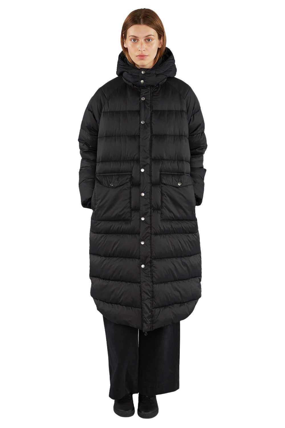 Mantel - Puffer Jacket Haparanda Black - Schwarz