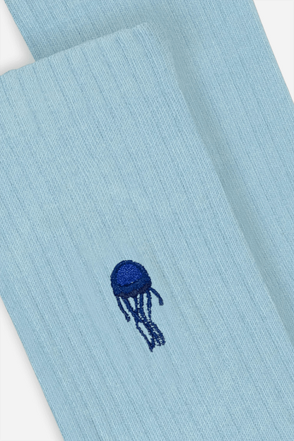 Crewsocke - Blue Jellyfish- hellblau