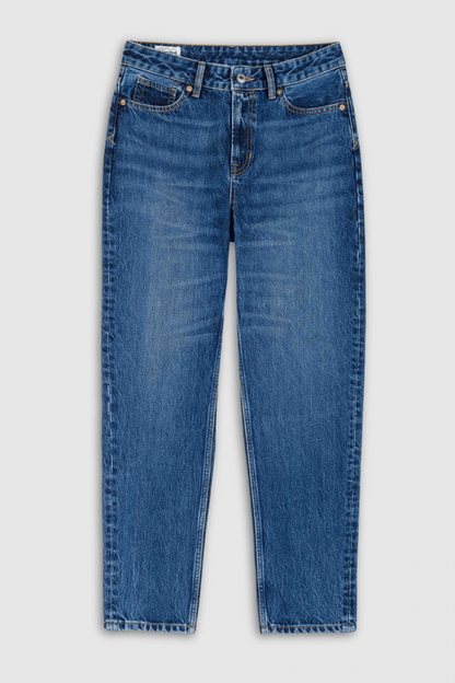 Jeans - Caroline Cropped Stanley Mid used - Blau