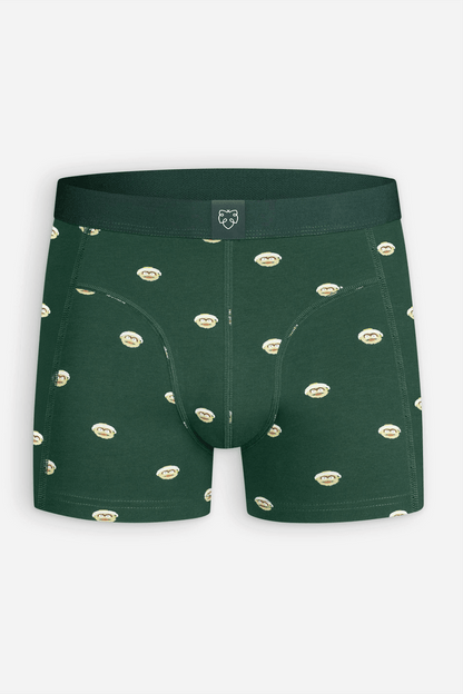 A- dam- Boxer Brief- Green Oscar- dunkelgrün