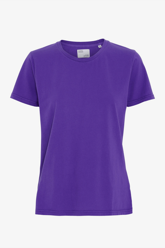 T-Shirt - Women Light Organic Ultra Violet - Lila
