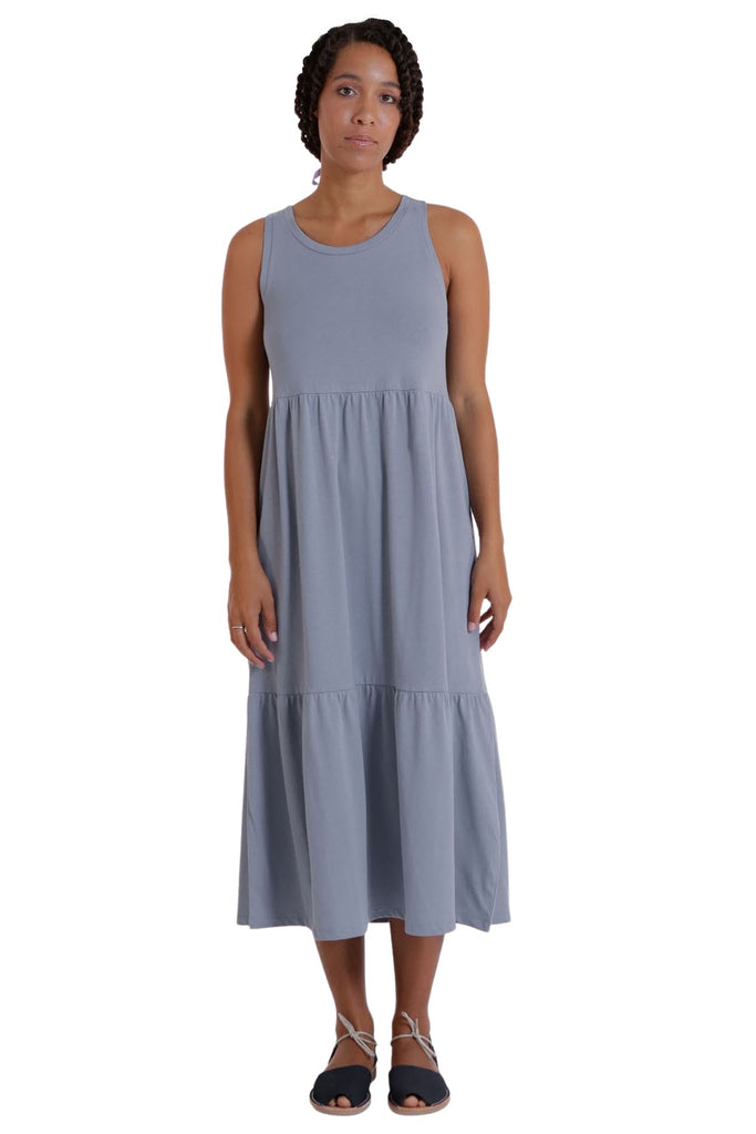 Kleid - Soller Dress Blue Grey - Blau