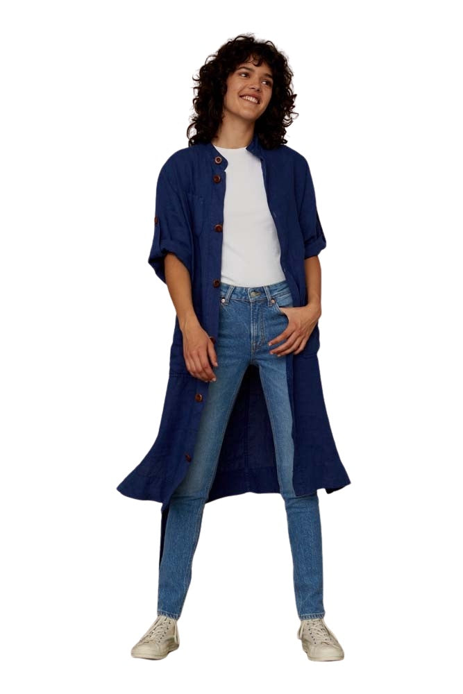 Jeans - Juno Medium Tomund Tencel Light - Blau