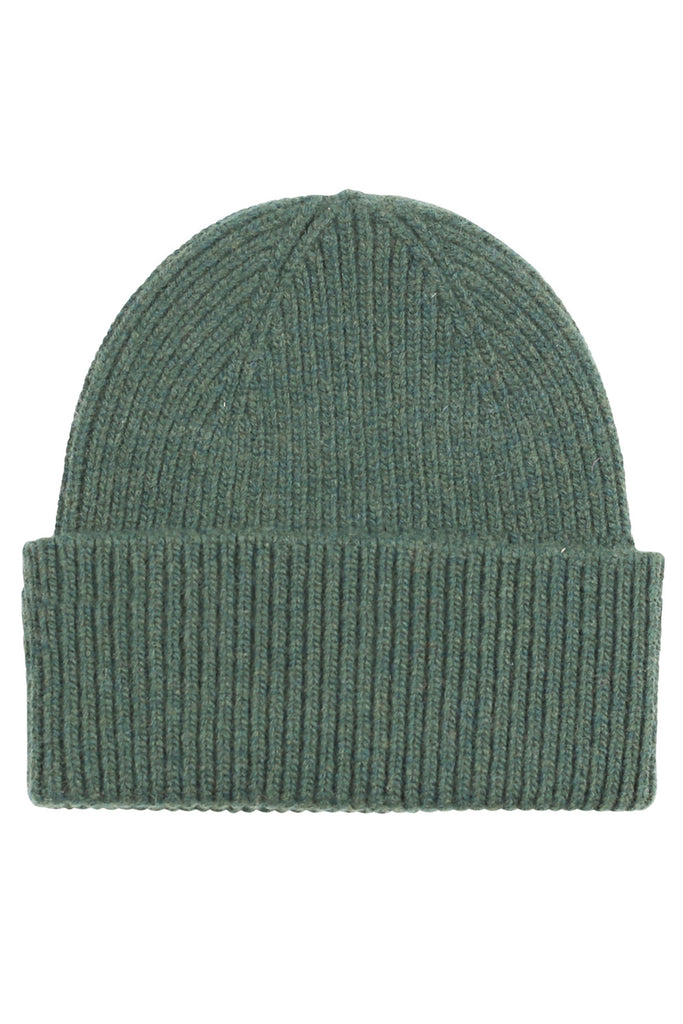 Mütze - Merino Wool Hat Emerald Green - Grün