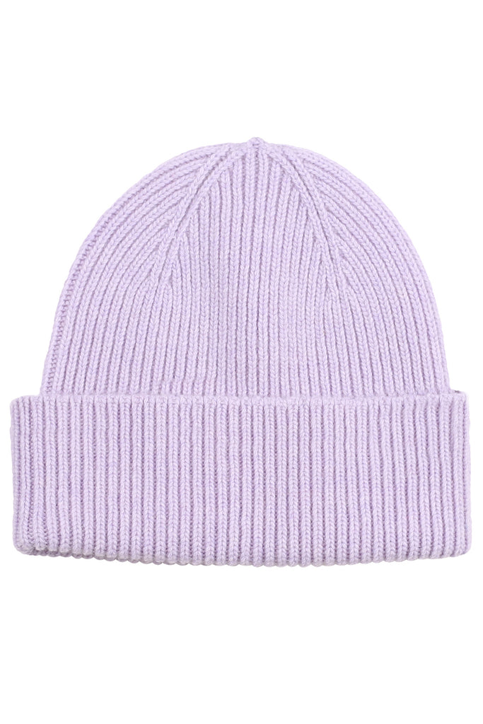 Mütze - Merino Wool Hat Soft Lavendar - Lila