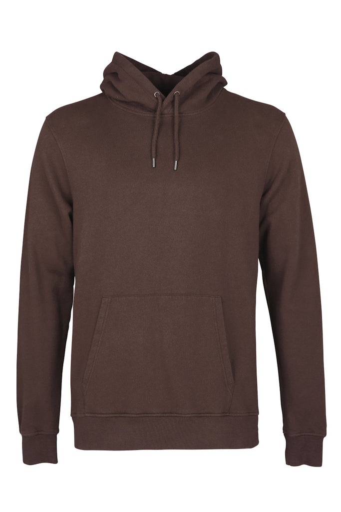 Hoodie - Classic Organic Unisex Hoodie Coffee Brown - Braun