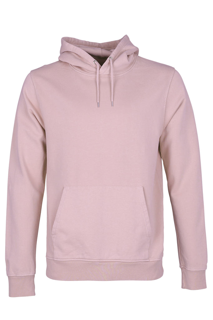 Hoodie - Classic Organic Unisex Hoodie Faded Pink - Rosa