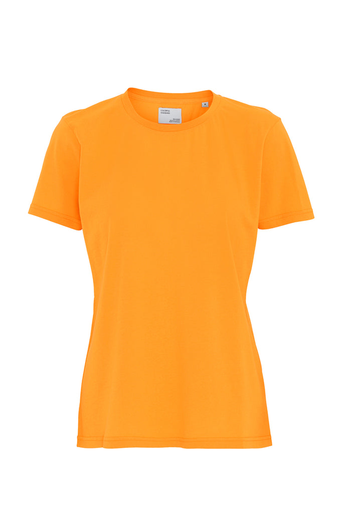 T-Shirt - Women Light Organic Tee Sunny Orange - Orange