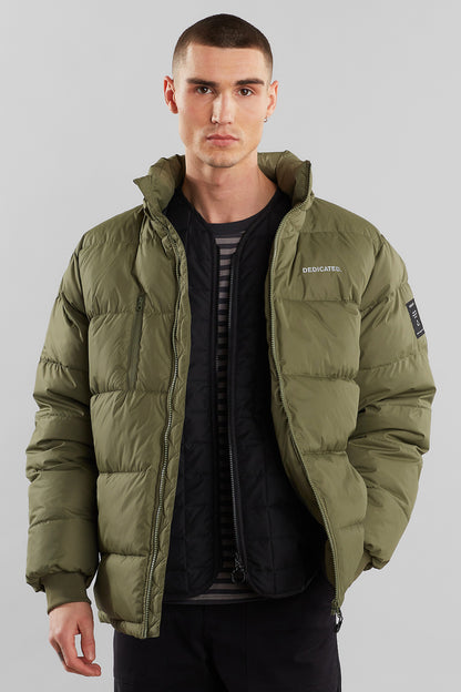 Jacke - Puffer Jacket Dundret Leaf Green - Grün