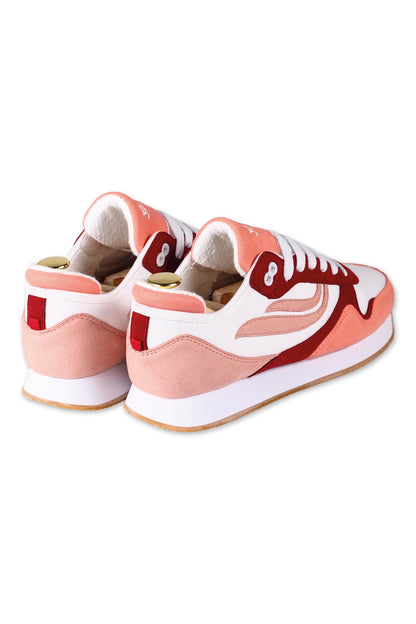 Sneaker - G-Iduna Eco-Microfibre PET White Rose - Rosa