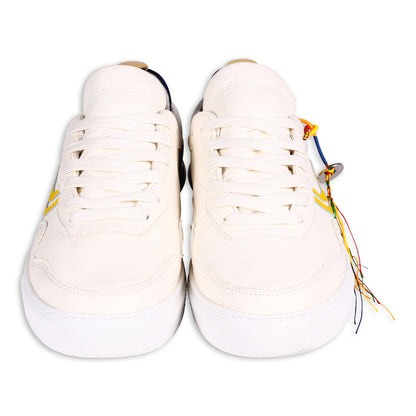 Sneaker - G-Soley - White Yellow Navy - Weiß/Gelb/Blau