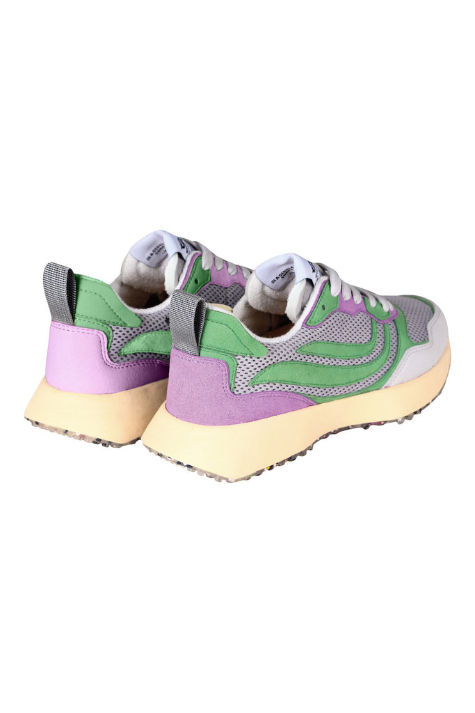 Sneaker - G-Marathon Eco-Suede R-PET Grey/P.Green/Lavender - Lila,Grün