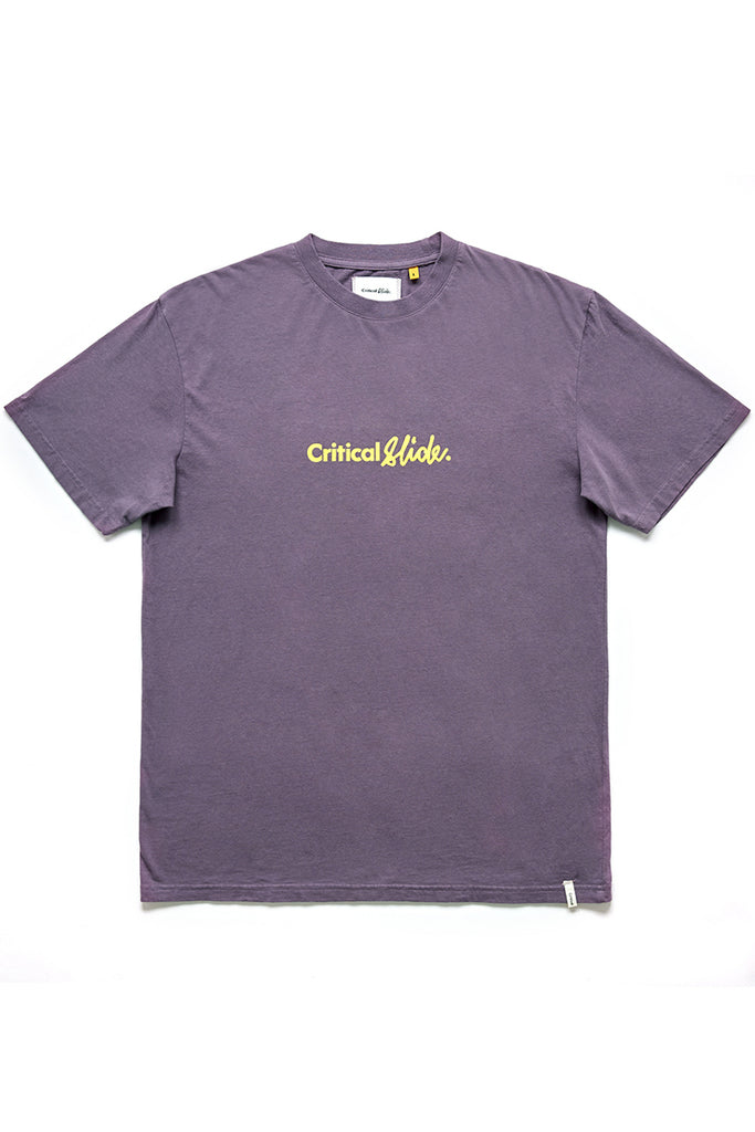 T-Shirt - Institute Tee Black Plum - Lila