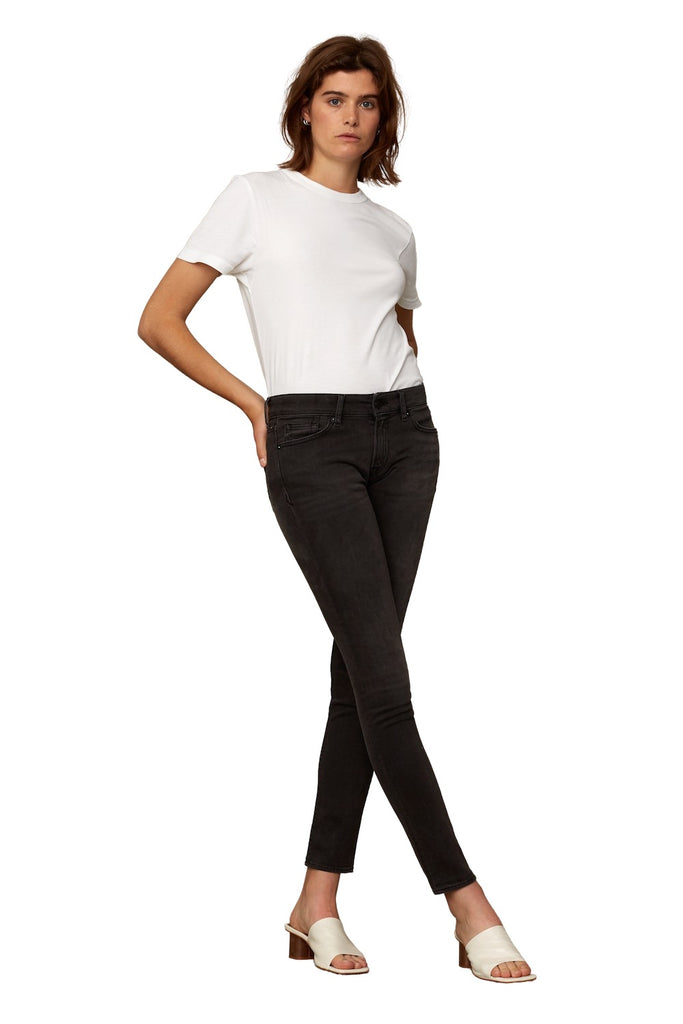 Jeans - Juno Gorbi Black Faded - Schwarz