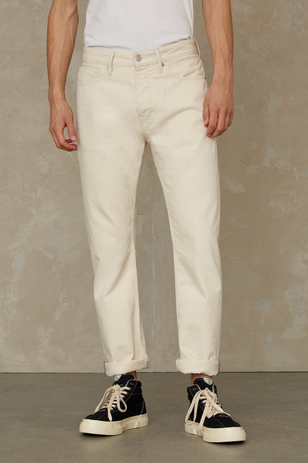 Jeans - Kong Clean Recycled Ecru - Beige