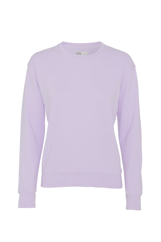 Pullover - Women Classic Organic Crewneck Soft Lavender - Lila