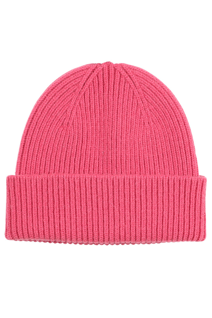 Mütze - Merino Wool Beanie Bubblegum Pink - Pink