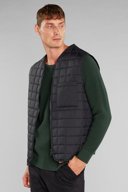 Weste - Quilted Vest Avesta Black - Schwarz